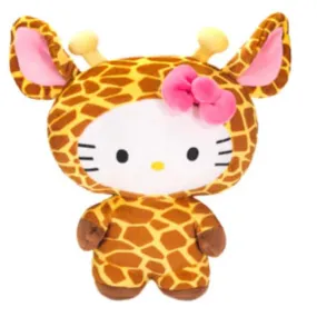 10" Sanrio Hello Kitty Disguised in Giraffe Costume Stuffed Plush