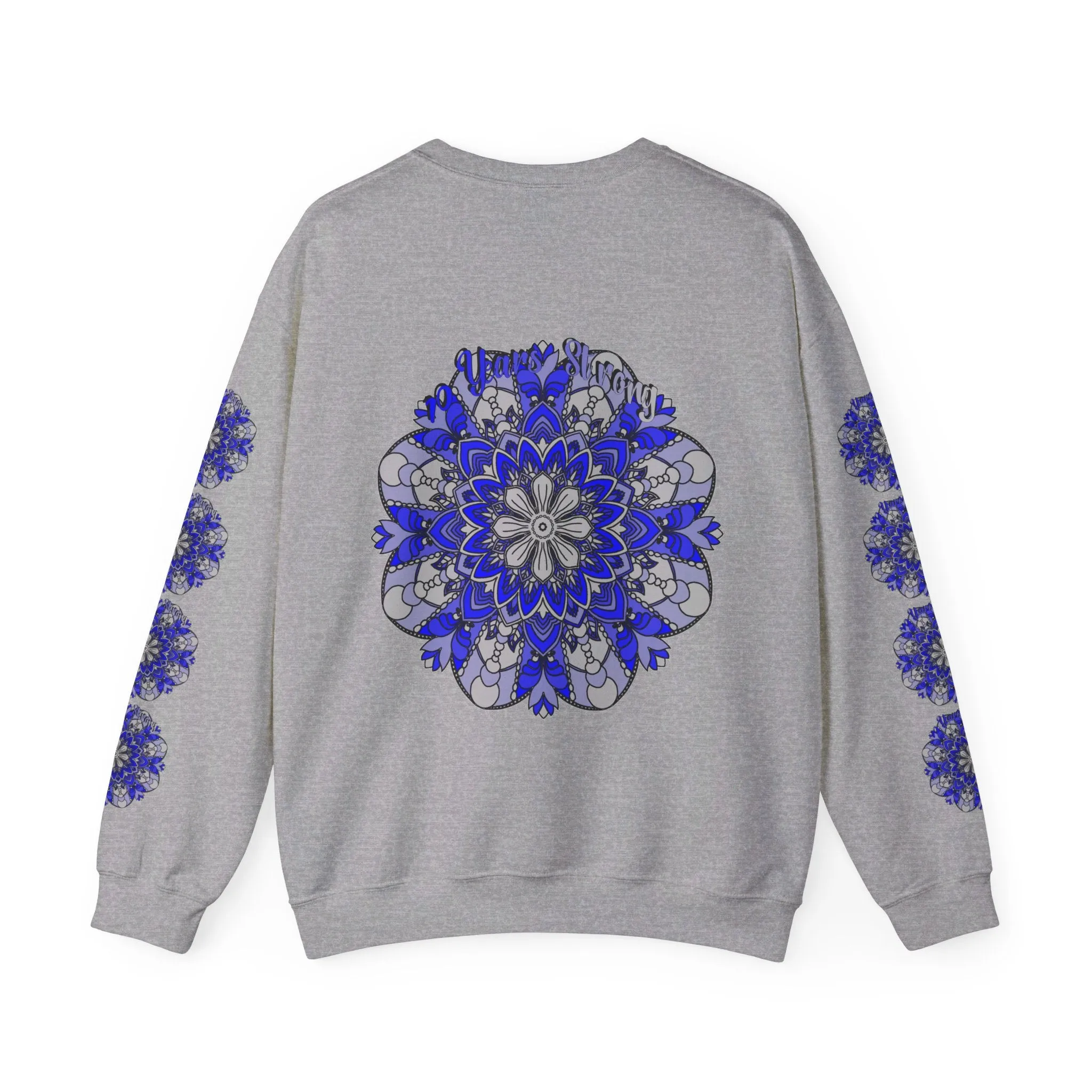 10th Anniversary Mandala Design Unisex Sweatshirt