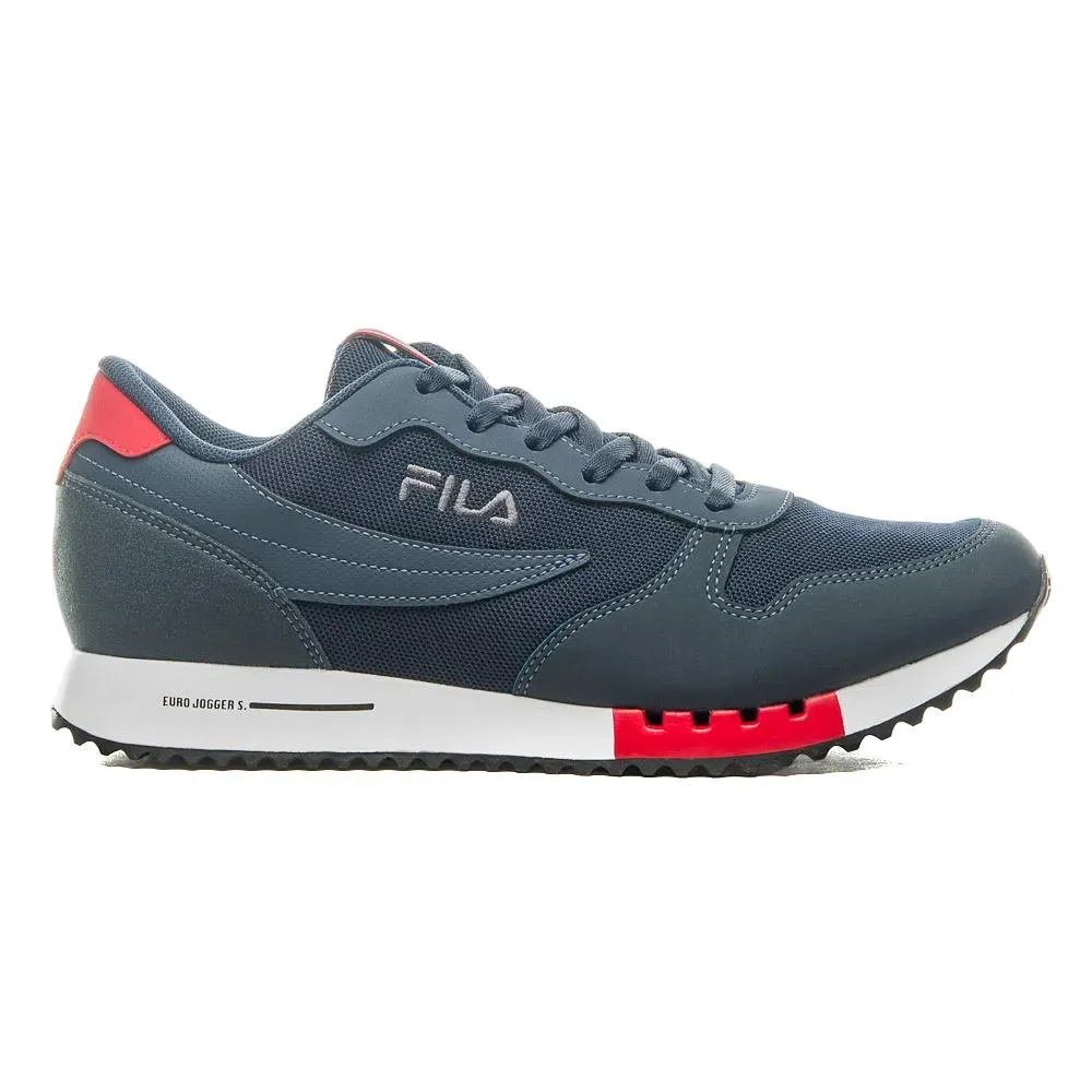 11U335X-331 Fila Lifestyle Masculino Euro_Jogger_Sport Marino/Rojo/Grafito