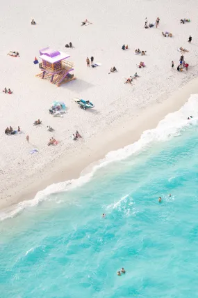 12th Street Lifeguard Tower Vertical, Miami Beach, Florida