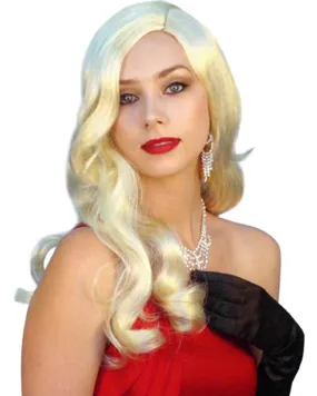 1940s Rita Glamour Blonde Wig