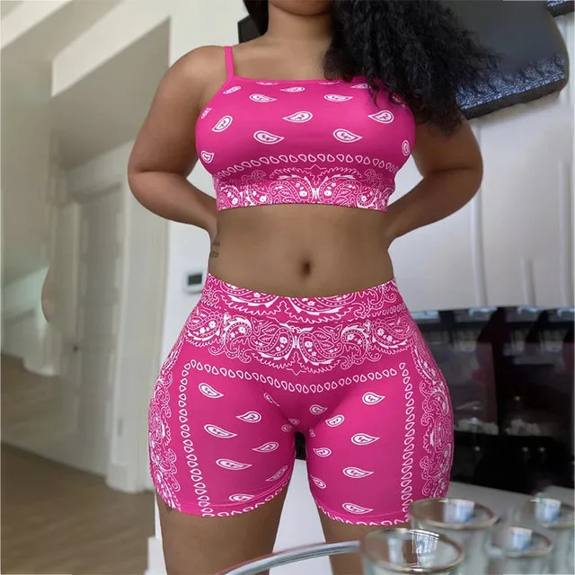 2 Piece Set Women Casual Sport Sexy Tracksuit