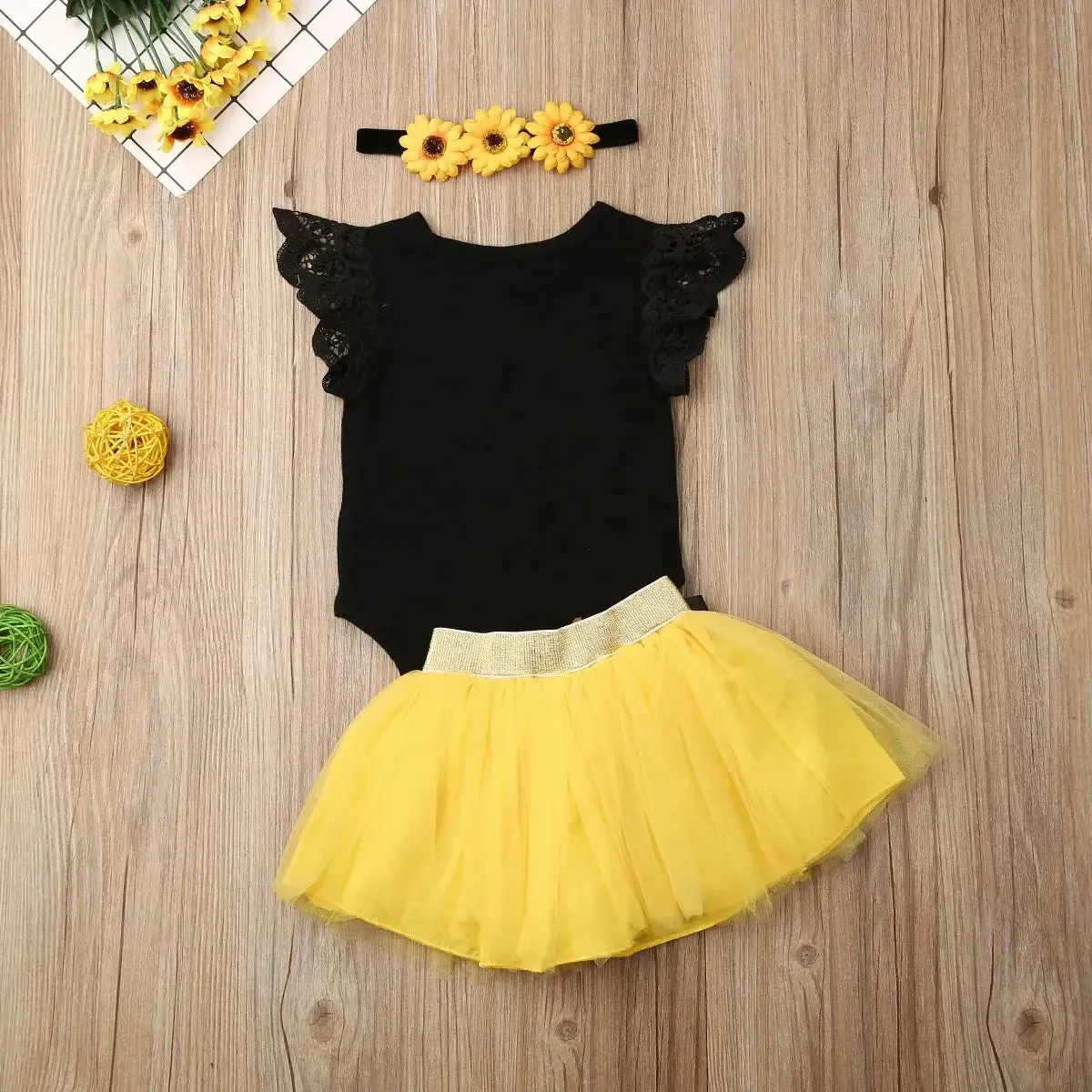 3Pc Baby Girl Clothing