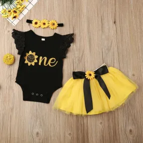 3Pc Baby Girl Clothing