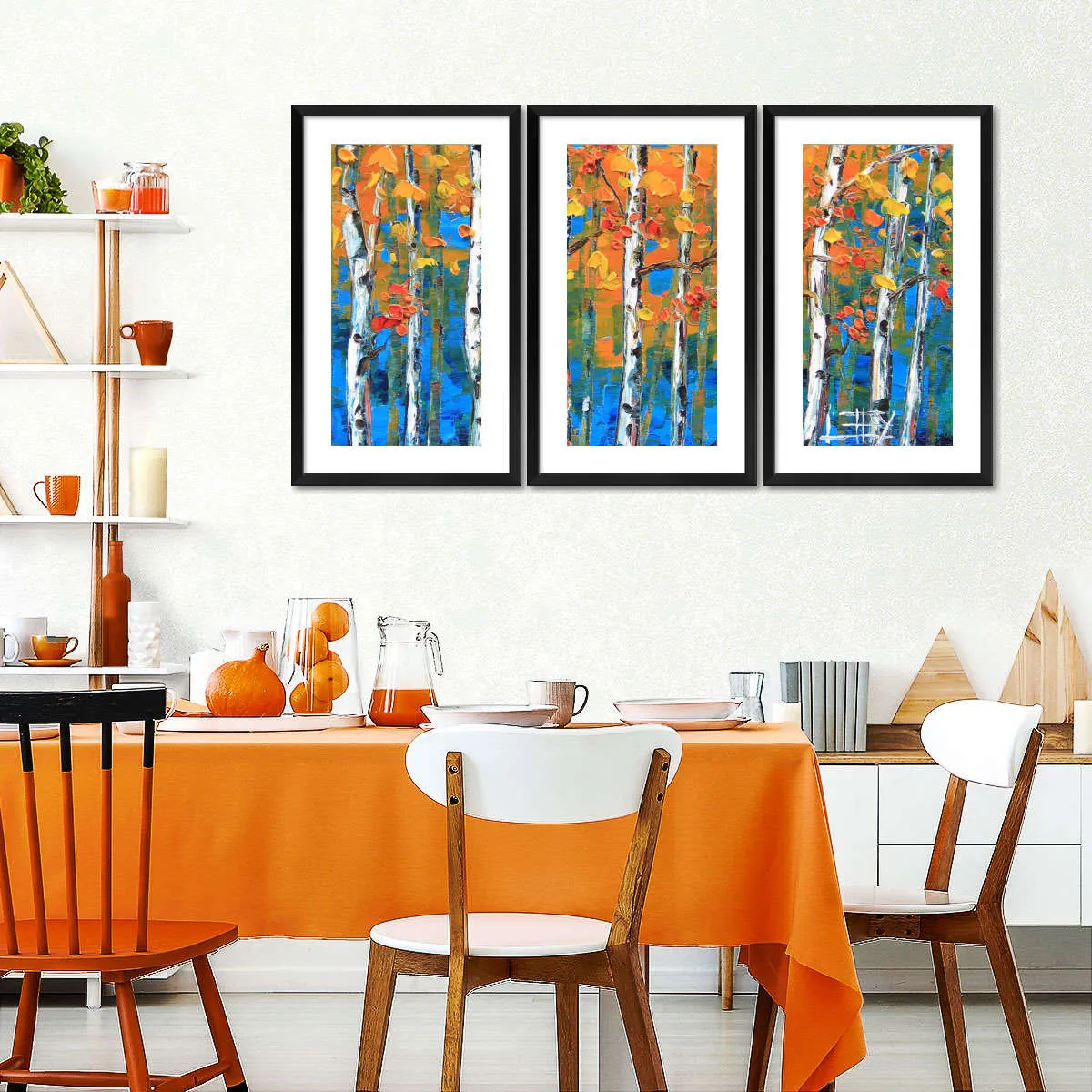 A Blue Birch I Wall Art