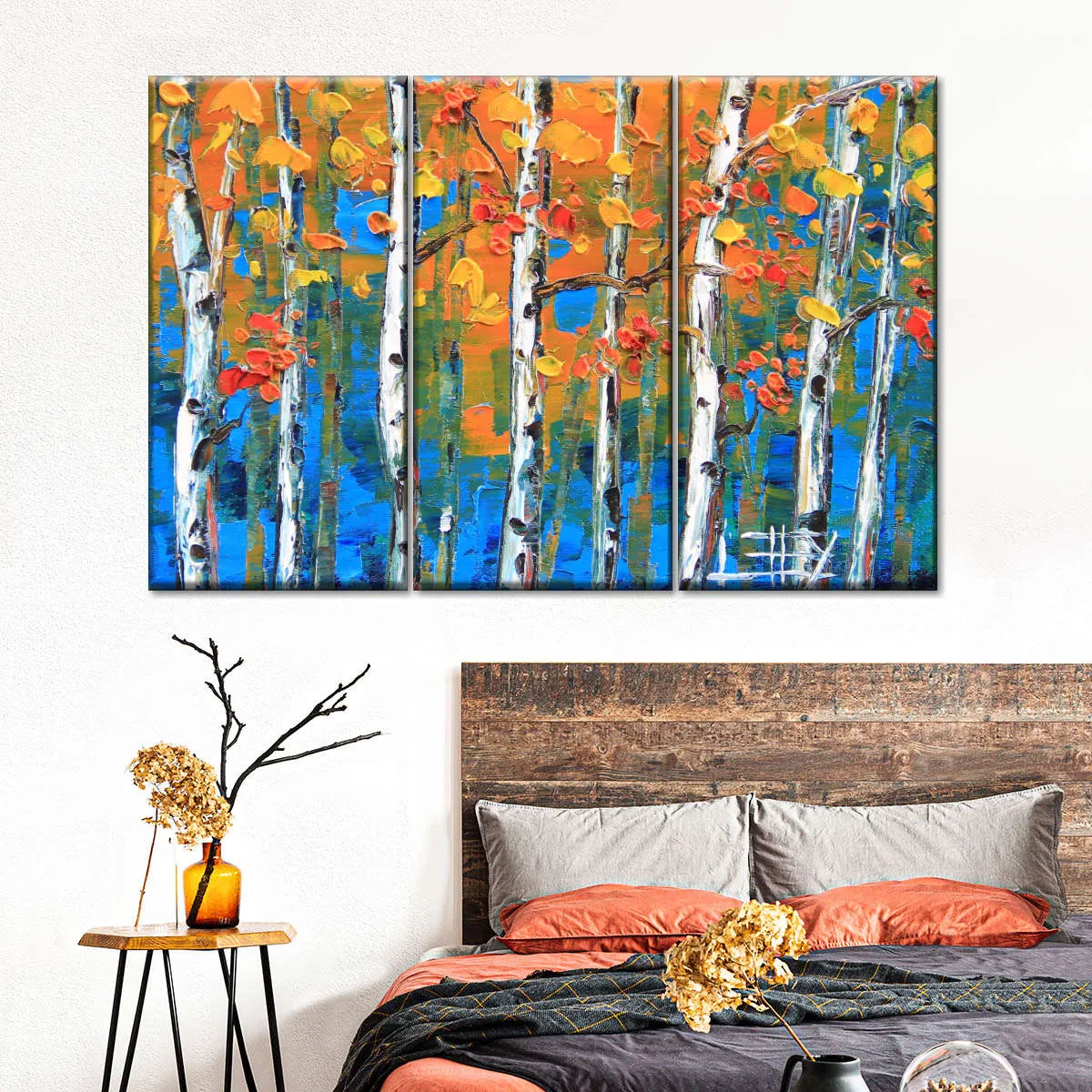 A Blue Birch I Wall Art