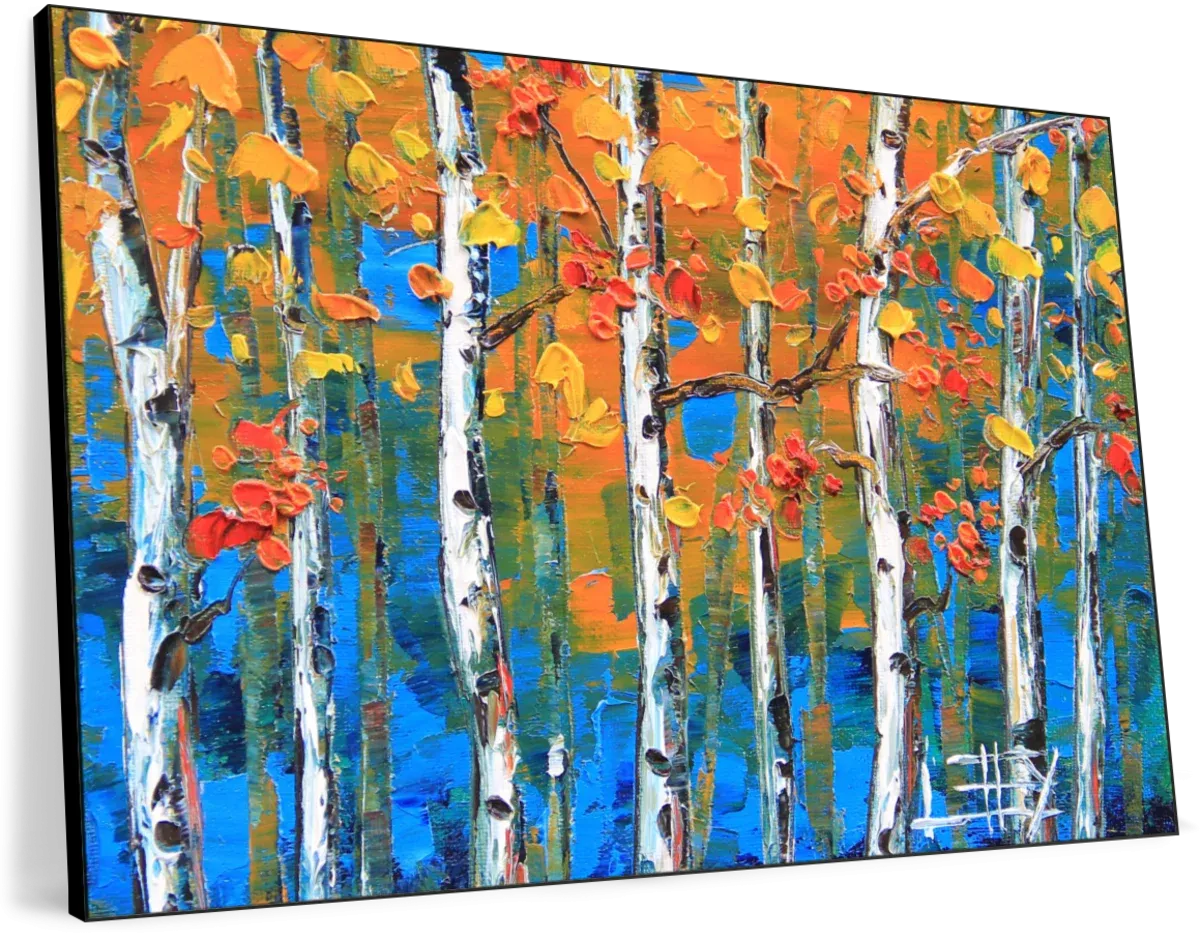 A Blue Birch I Wall Art