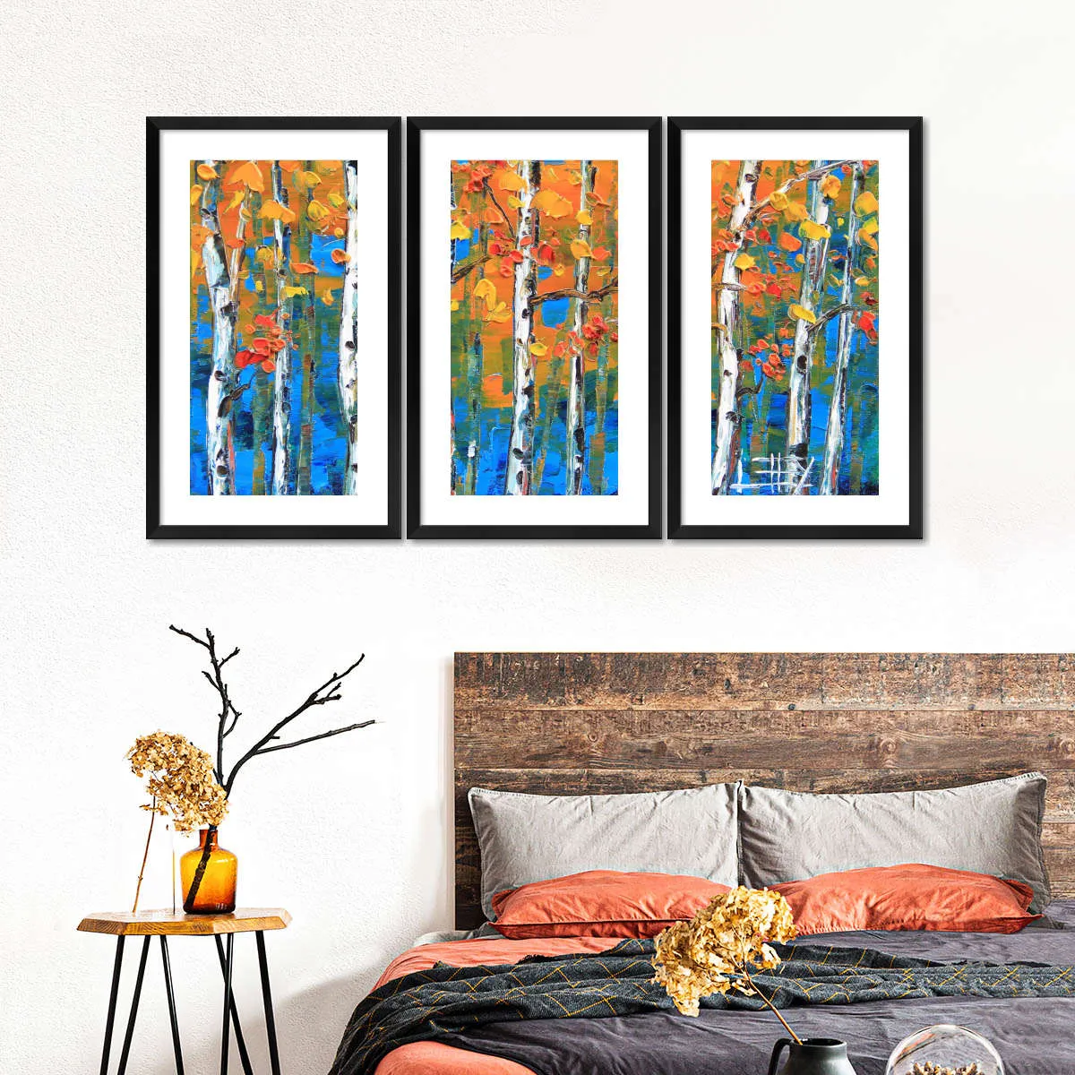 A Blue Birch I Wall Art