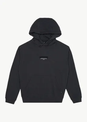 AFENDS Mens Vinyl - Pull On Hood - Charcoal