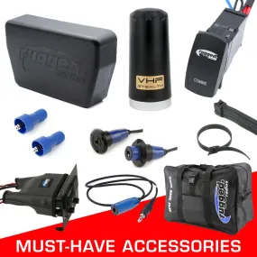 Alpha Accessory Pack For Rugged UTV SXS Intercom Radio Communication Systems