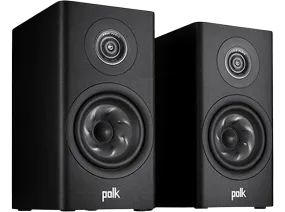 Altavoz de estantería - Polk Audio Reserve R100, 2 Unidades, 70 W, 44 Hz - 50 kHz, 3.6 Ω, 86 dB, Tweeter 2.5 cm, Negro