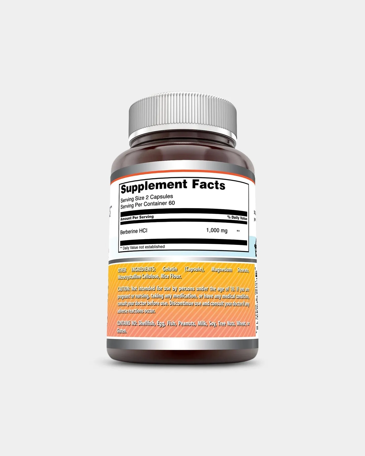 Amazing Nutrition Amazing Formulas Berberine 1000mg