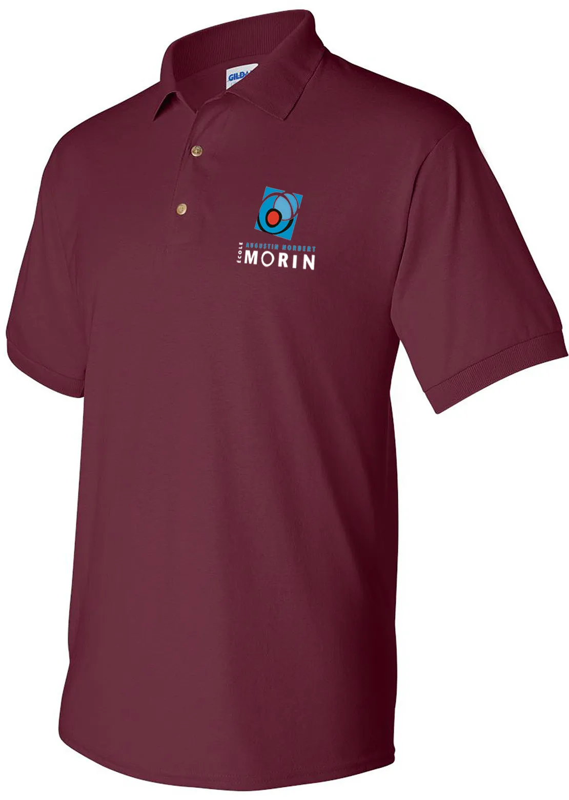 AN-MORIN Polo Unisex Manches Courtes