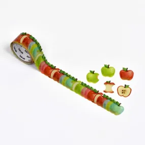 Apple Washi Roll Sticker Bande