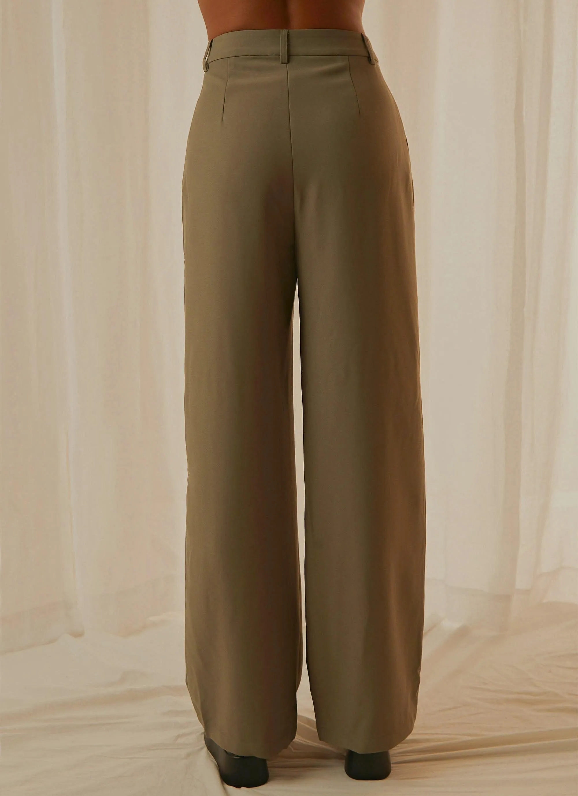 Archer Trouser - Muted Khaki