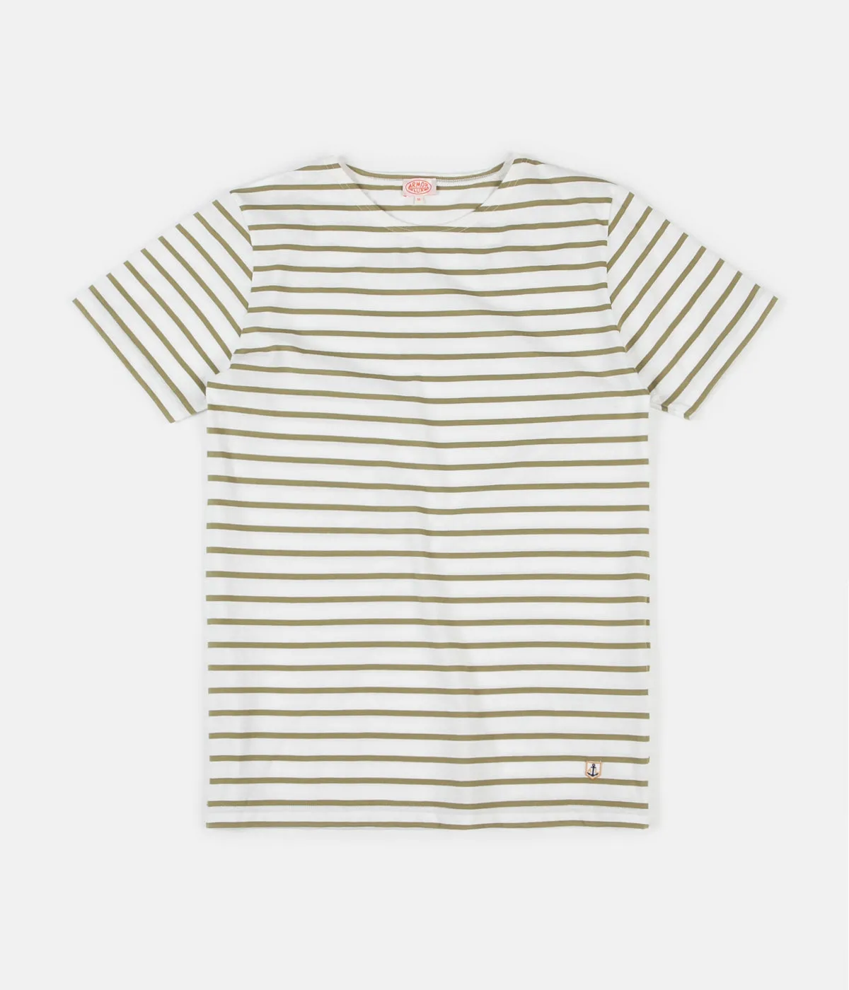 Armor Lux Striped Breton T-Shirt - Milk / Maquis