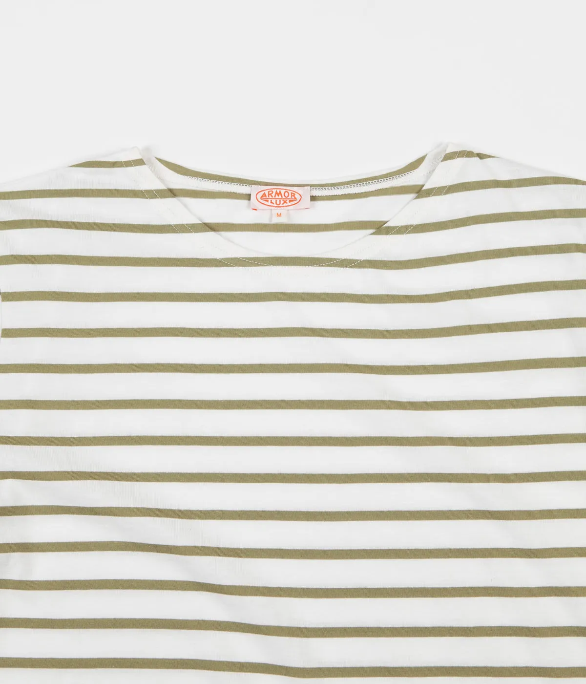 Armor Lux Striped Breton T-Shirt - Milk / Maquis