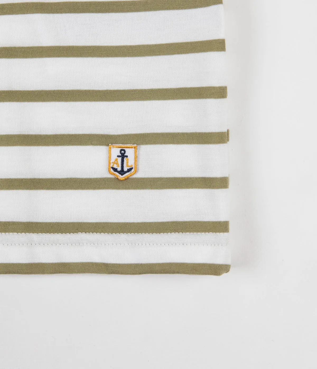 Armor Lux Striped Breton T-Shirt - Milk / Maquis