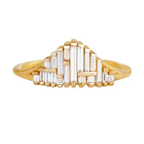 Art Deco Style Engagement Ring