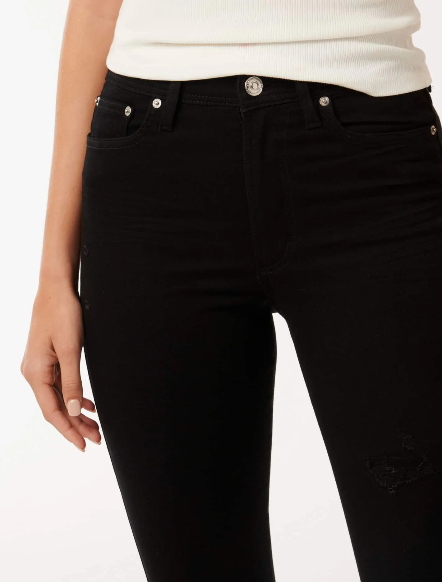 Ashley Mid-Rise Skinny Jeans