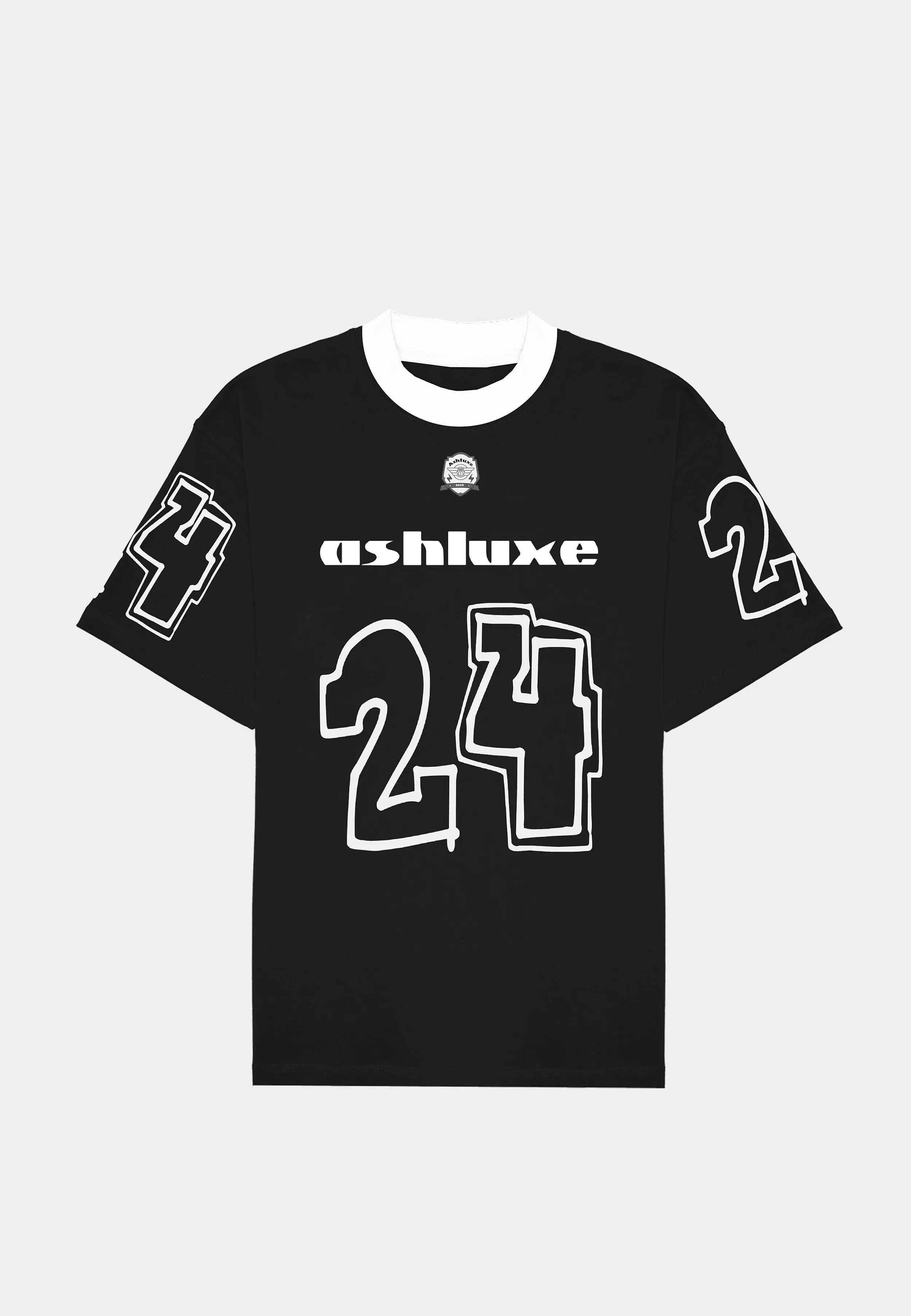 Ashluxe 24 Puff Tee Black