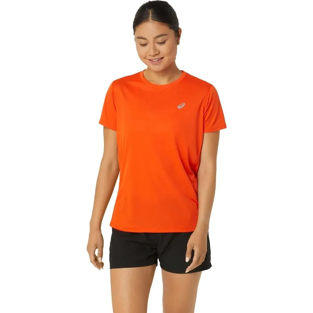 Asics Remeras Femenino Running Silver_Ss_Top Koi