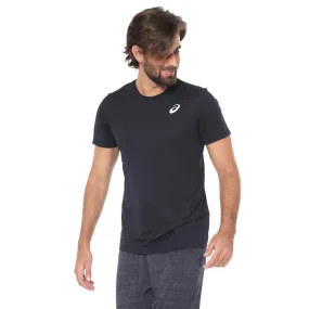 Asics Running Masculino Core_Running_Pa_Ss_Tee Black