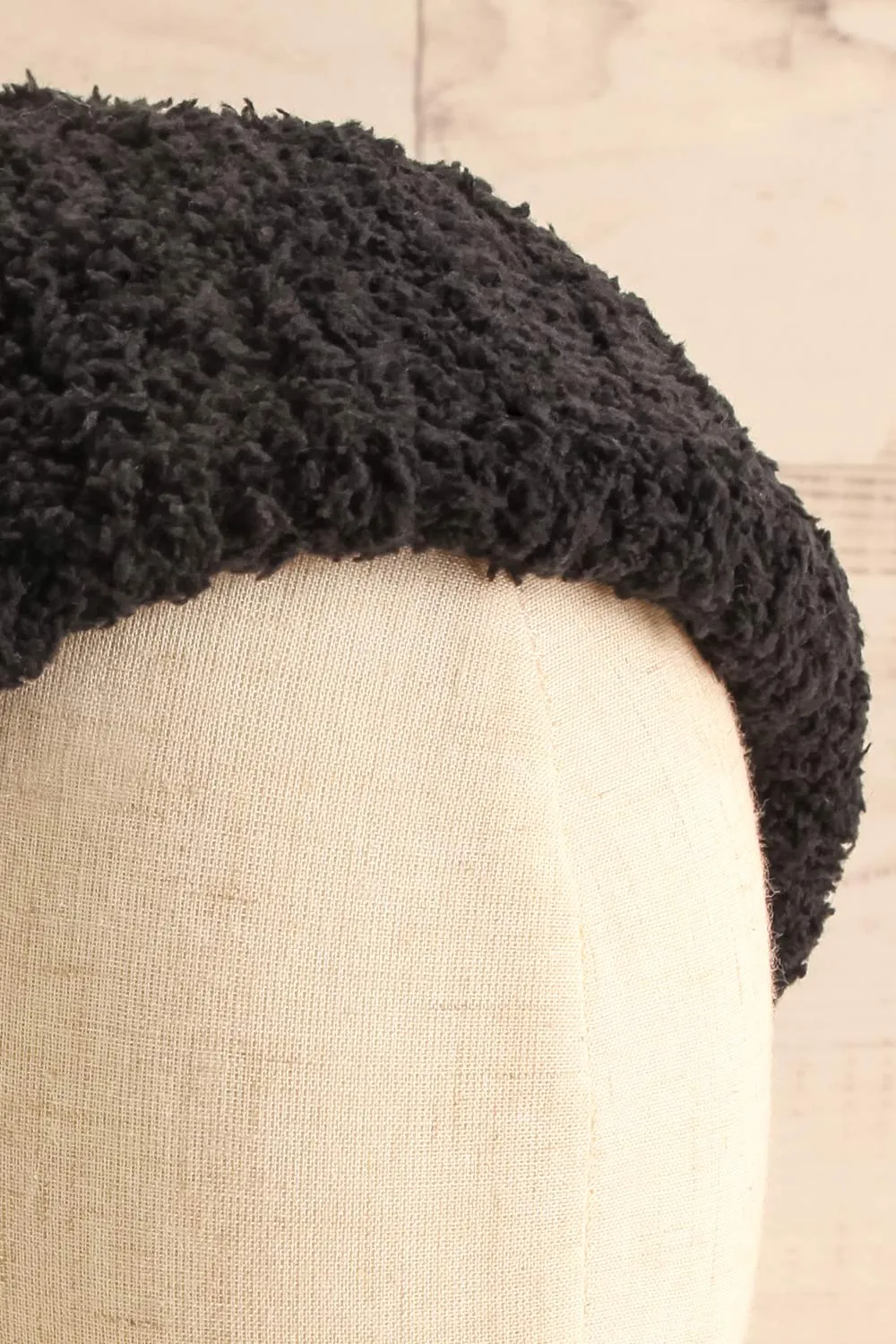 Ater Black | Soft Knit Rolled Up Tuque