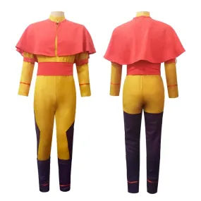 Avatar: The Last Airbender Avatar Aang Halloween Carnaval Cosplay Costume Ver.2