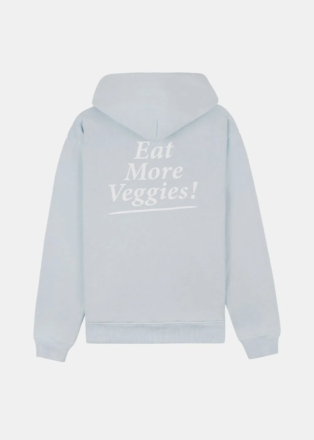 Baby Blue Eat More Veggies Hoodie