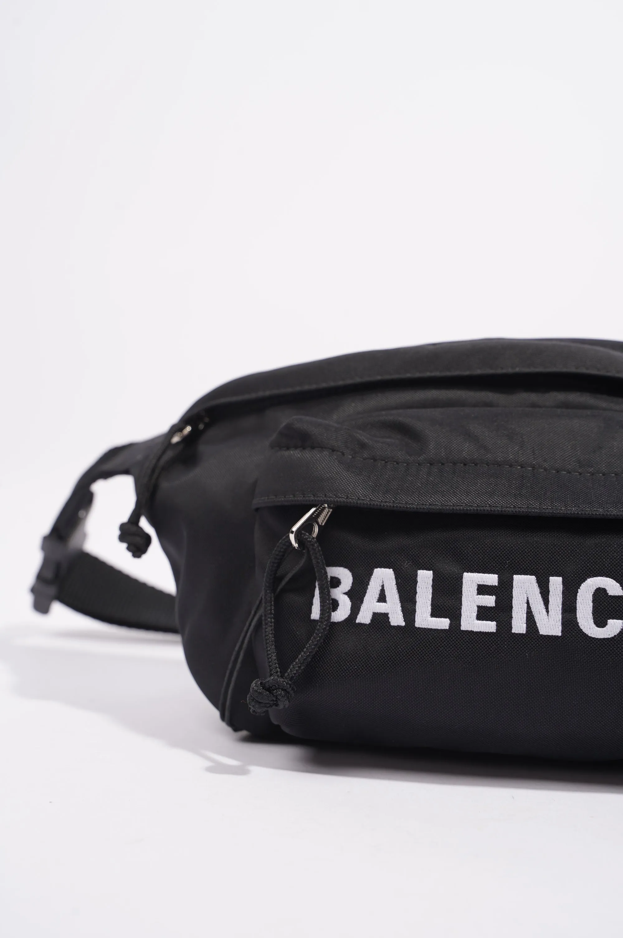 Balenciaga Belt Bag Black Nylon