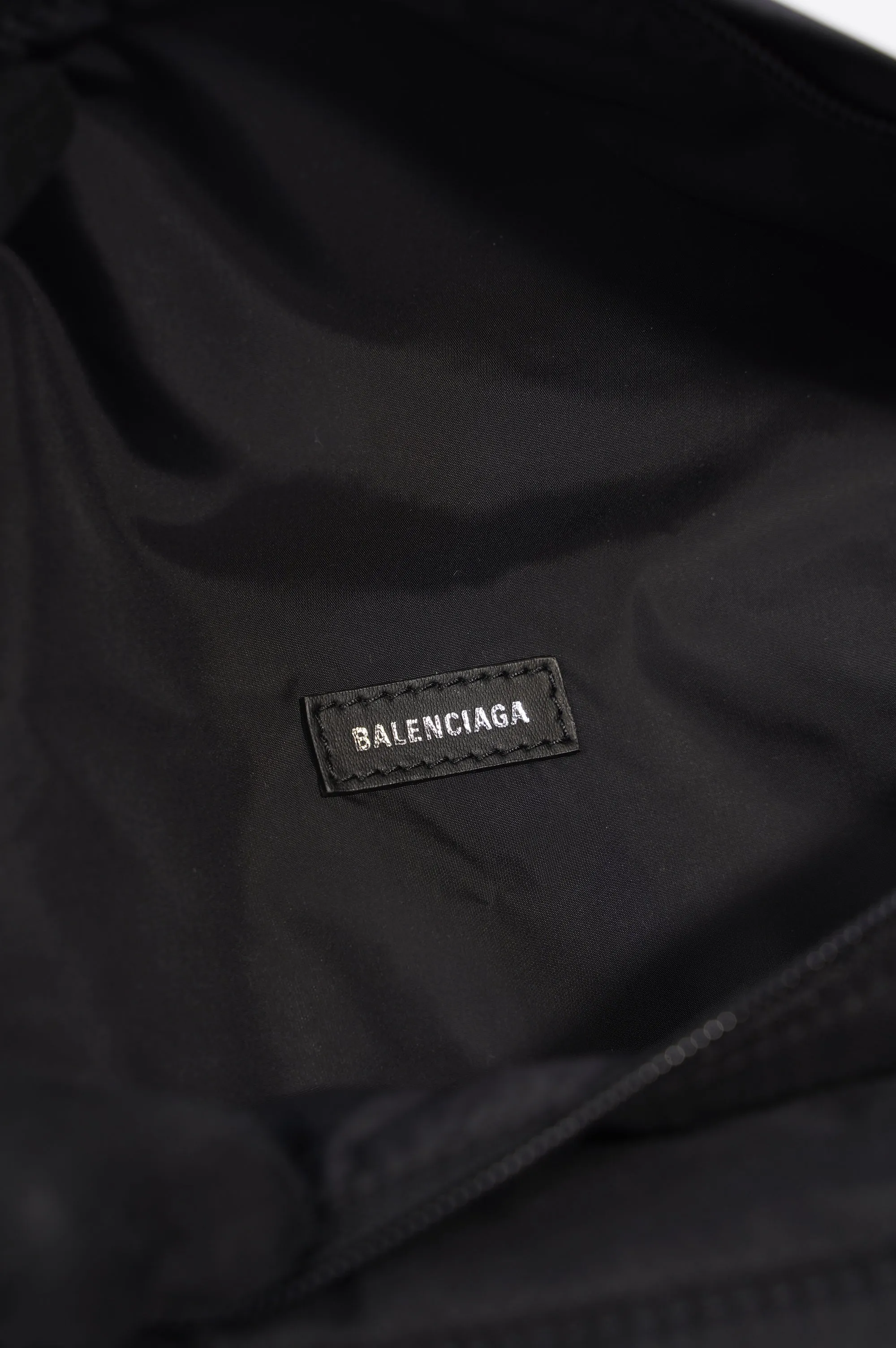 Balenciaga Belt Bag Black Nylon