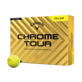 BALLE CALLAWAY CHROME TOUR 24 YELLOW