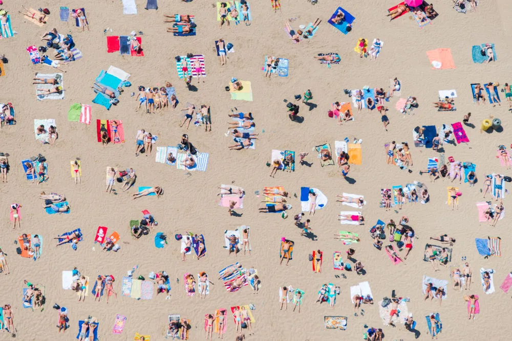 Barcelona Beach Horizontal