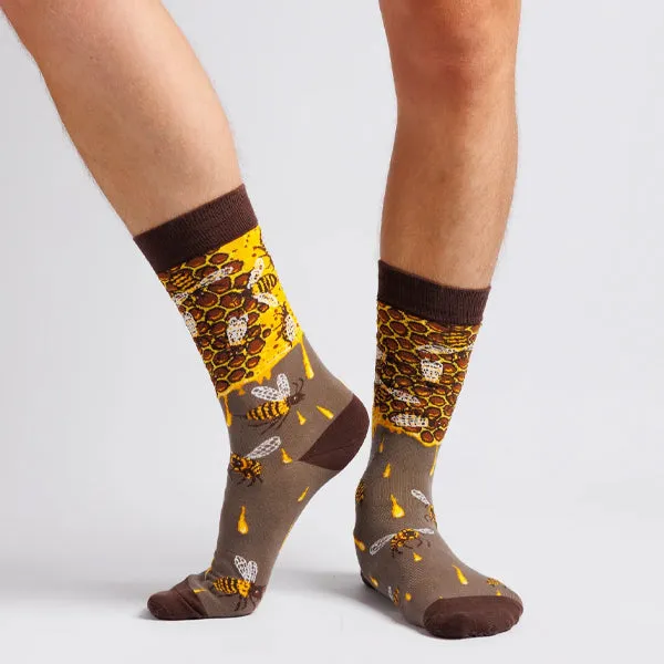 Beehive Yourself - Men's Socks