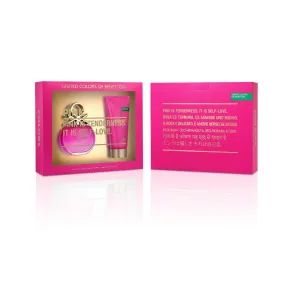 Benetton Colors Pink Set EDT 80 ML   Crema 75 ML (M) Horizontal