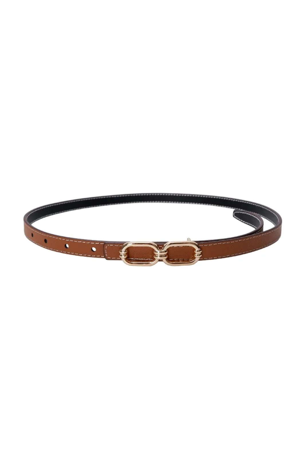 Black Colour - Bcdixie Belt - Cognac/Black