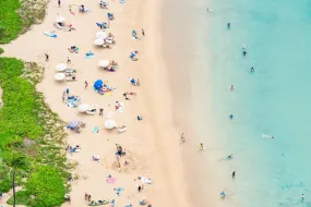 Black Rock Beach Umbrellas, Maui