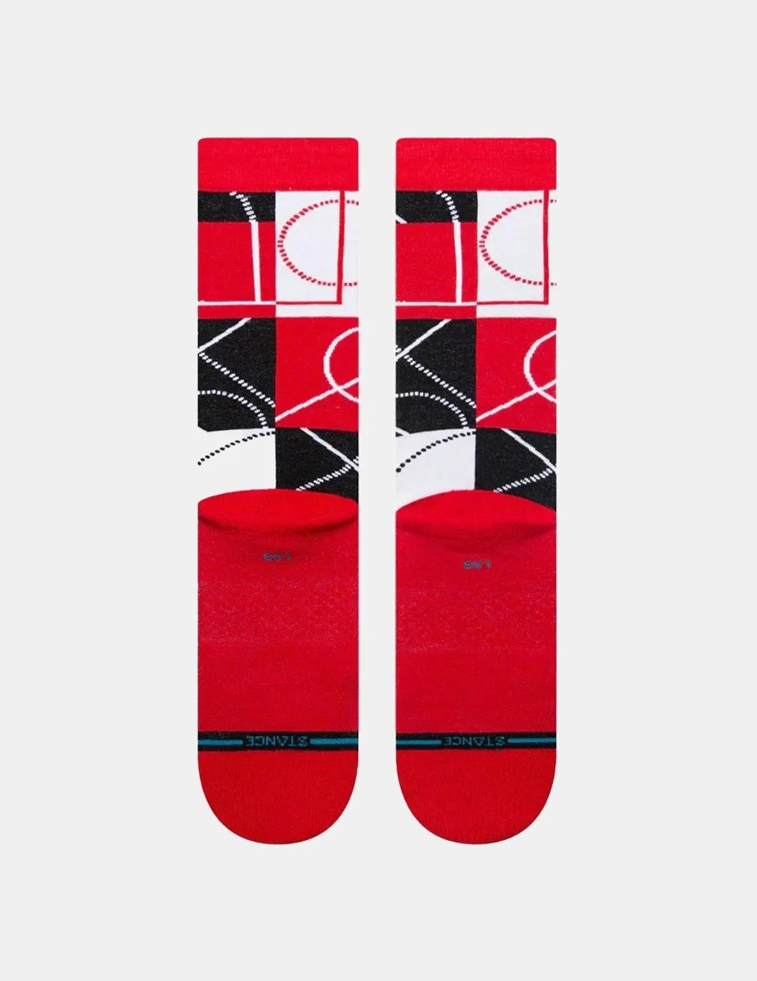 Calcetines Stance NBA Chicago Bulls Zone Rojo