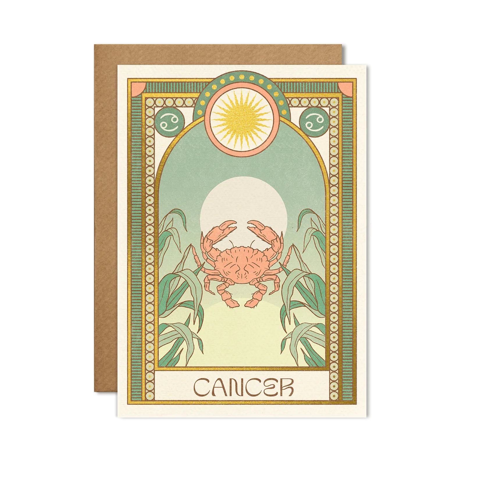 Cancer Zodiac Card