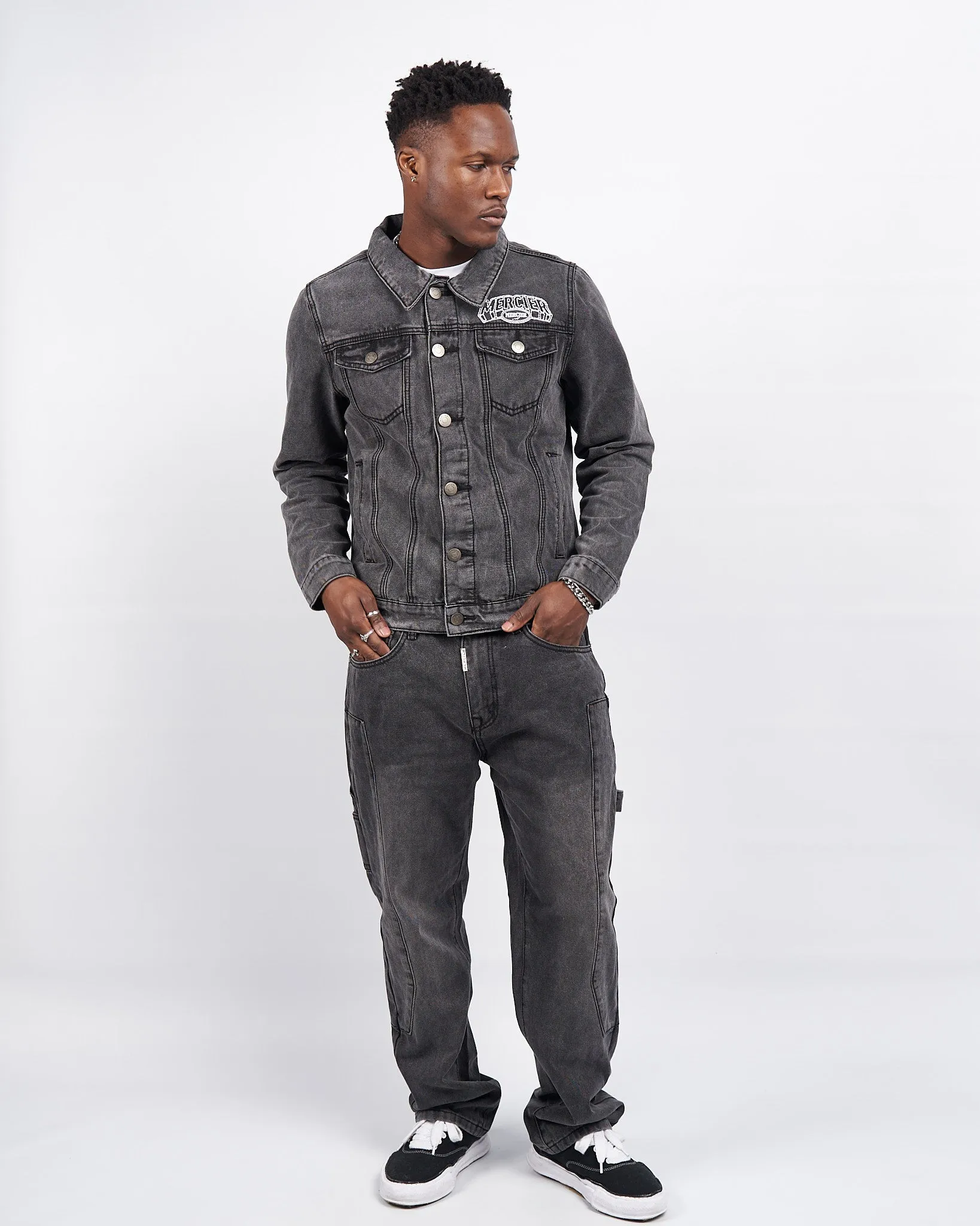 Charcoal Court Relaxed Jeans