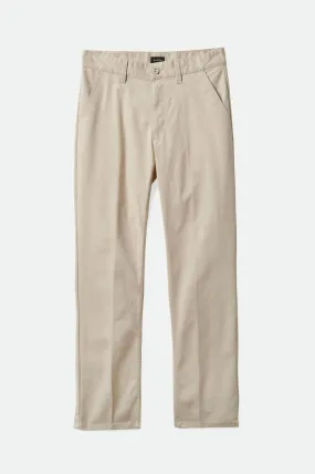 Choice Chino Regular Pant - Whitecap