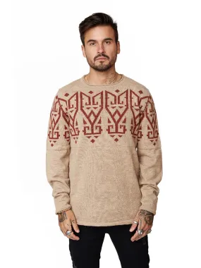 Chompa para Hombre Dunkelvolk CREW NECK ANKA ALPACA ROS