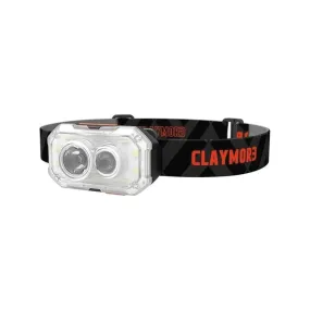 Claymore Heady  R LED Lantern Rechargeable Headlamp - Black