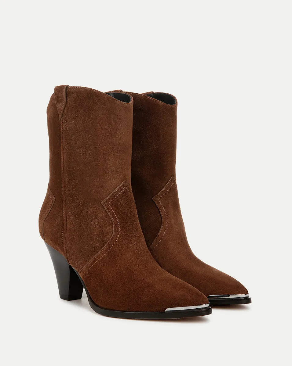 Cody Suede Western Bootie