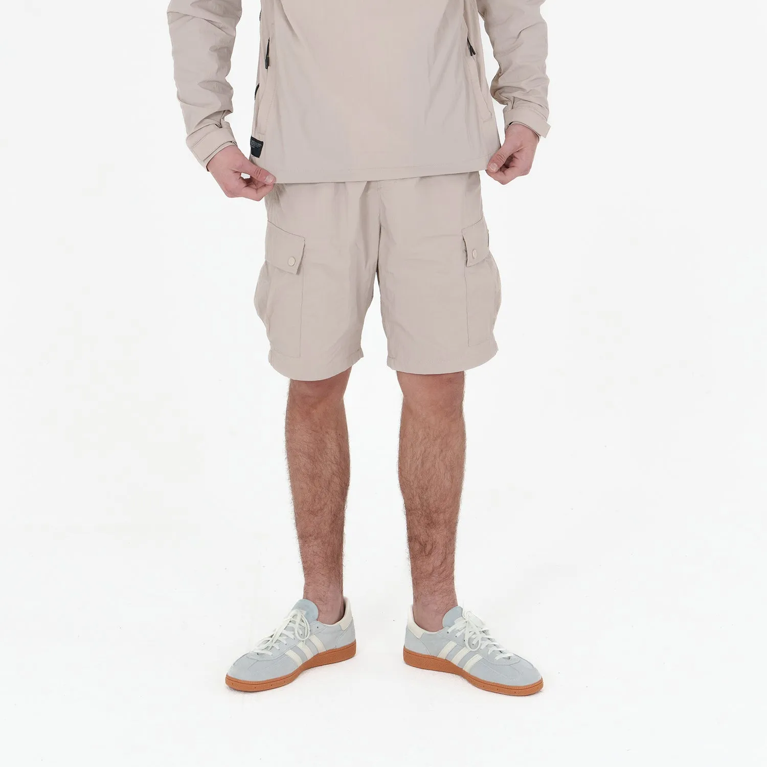 Container Sport Shorts Parchment