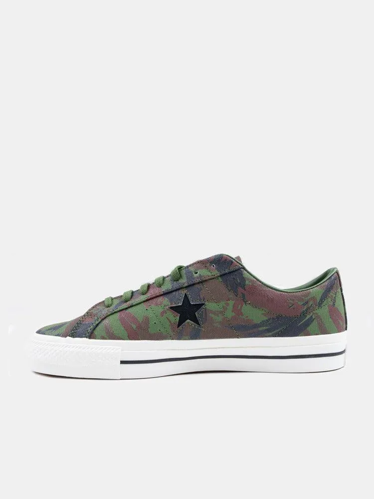 Converse One Star Pro Low - Cypress Green / Black / Egret