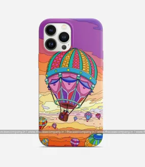 Couple In Hot Air Balloon Phone Case