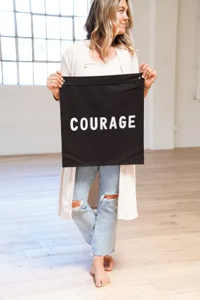 Courage Flag, Black