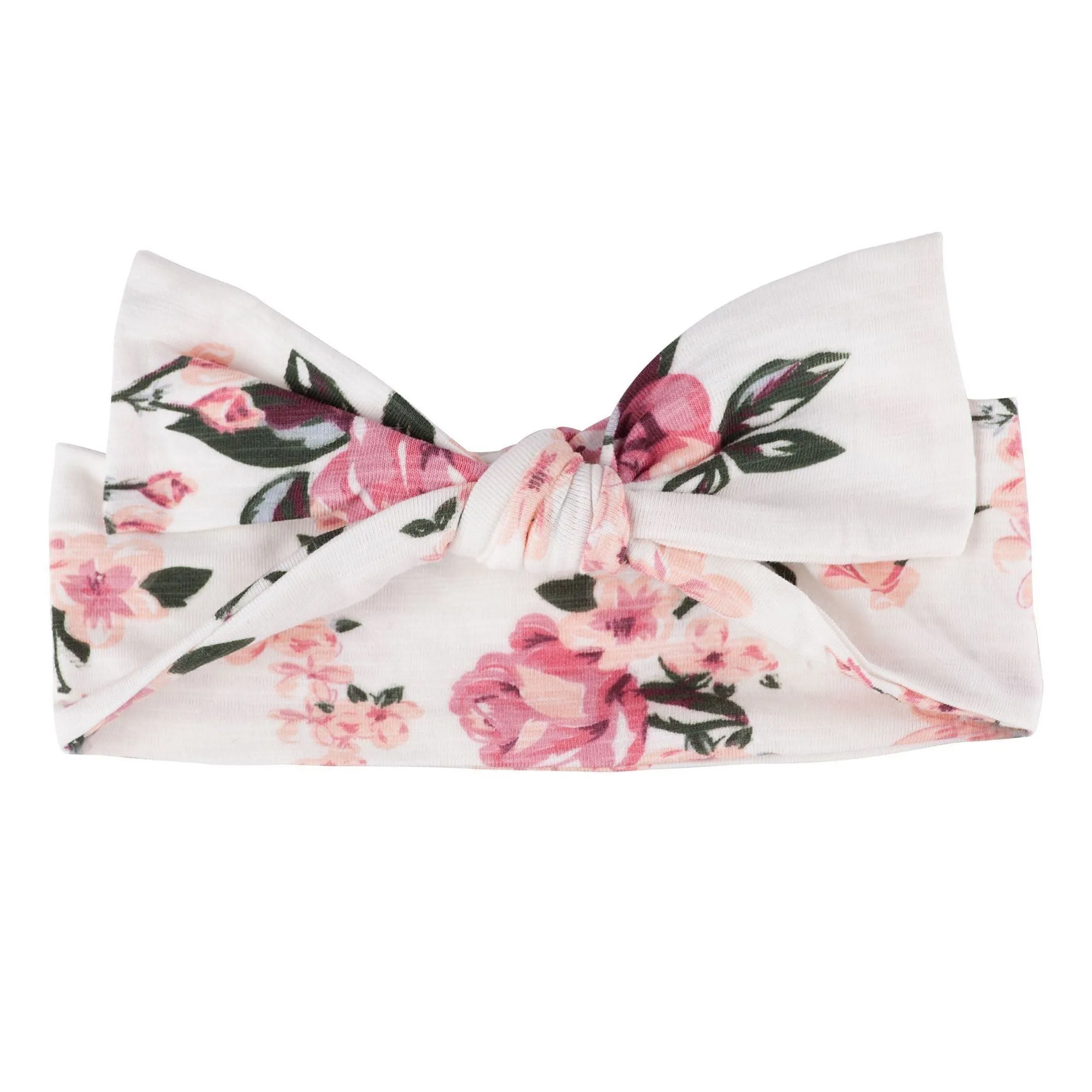 Designer Kidz Forever Florals Headband in Pink